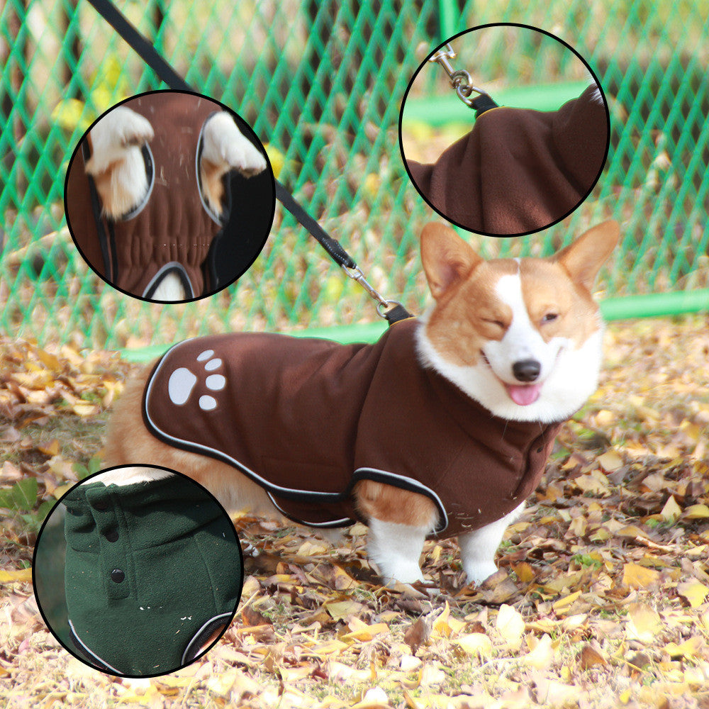 Waterproof dog winter coat sizing