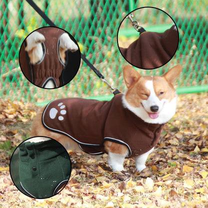 Waterproof dog winter coat sizing